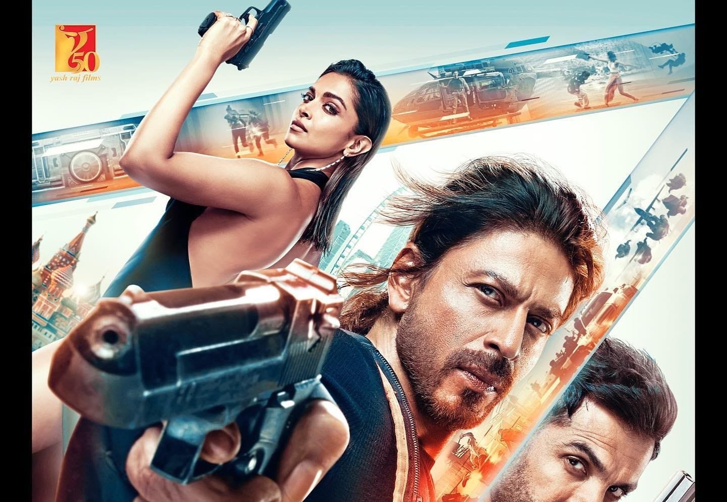 Pathaan: Shah Rukh Khan Shares New Poster Featuring Deepika Padukone ...